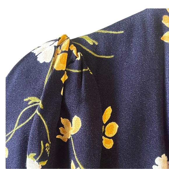 Reformation Everett Floral Crepe Midi Dress | Size 6 Hard to Find | MSRP: $328 - Picture 7 of 10